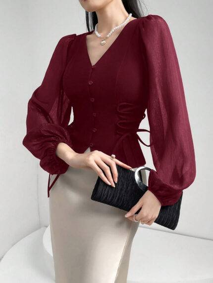 بلوزة نسائية أنيقة